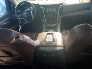 2016 Cadillac Escalade ESV Premium Collection z VIN 1GYS4JKJ7GR199458, wystawiony jako Copart lot #54258705 z przebiegiem 148 150 mil mil oraz Szkoda całkowita • Salvage title. Historia ofert i sprzedaży dostępna na DreamBid. Obrazek 8.