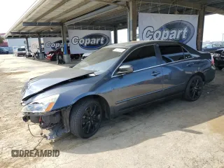2006 Honda Accord LX with VIN 1HGCM66396A062037, listed as a Copart auction lot 54259155 with 180,441 mi miles and Salvage title. Bid and sale history available at DreamBid. Image 1.