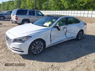 2016 Hyundai Genesis 3.8L z VIN KMHGN4JE5GU107318, wystawiony jako IAAI lot #42046138 z przebiegiem 103 200 mil mil oraz . Historia ofert i sprzedaży dostępna na DreamBid. Obrazek 6.