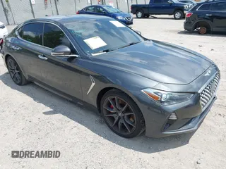 2019 Genesis G70 Sport с VIN KMTG24LAXKU030947, выставлен на аукционе IAAI как лот 42702540 с пробегом 61 952 миль миль и . История ставок и продаж доступна на DreamBid. Изображение 1.