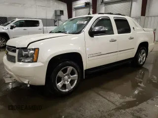 2011 Chevrolet Avalanche LTZ with VIN 3GNTKGE33BG209984, listed as a Copart auction lot 46535795 with 126,044 mi miles and Salvage Title. Bid and sale history available at carsss.com. Image 1.