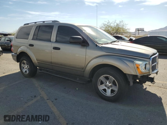 2004 Dodge Durango SLT with VIN 1D4HD48N84F199268, listed as a Copart auction lot 75510284 with 172,320 mi miles and Salvage title. Bid and sale history available at DreamBid. Image 4.