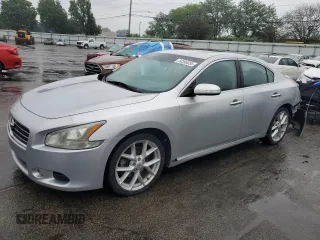 2009 Nissan Maxima S z VIN 1N4AA51E49C814484, wystawiony jako Copart lot #58395855 z przebiegiem 152 057 mil mil oraz Szkoda całkowita • Salvage title. Historia ofert i sprzedaży dostępna na DreamBid. Obrazek 1.