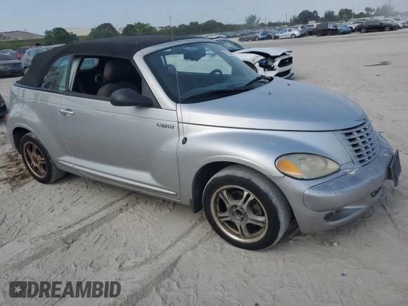 2005 Chrysler PT Cruiser Touring with VIN 3C3AY55E15T324510, listed as a Copart auction lot 58074175 with 154,956 mi miles and Salvage title. Bid and sale history available at DreamBid. Image 4.