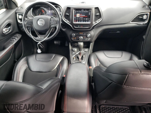2020 Jeep Cherokee Trailhawk Elite with VIN 1C4PJMBN3LD541200, listed as a Copart auction lot 72710824 with 32,336 mi miles and Salvage title. Bid and sale history available at DreamBid. Image 8.