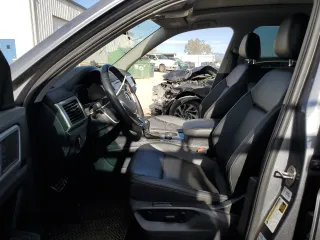 2019 Volkswagen Atlas SEL R-Line with VIN 1V2RR2CA9KC550679, listed as a Copart auction lot 50596155 with 85,482 mi miles and Salvage title. Bid and sale history available at DreamBid. Image 7.