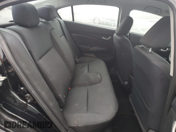 2014 Honda Civic Sedan LX with VIN 19XFB2F54EE084745, listed as a Copart auction lot 44954865 with Not Provided miles and Salvage Title. Bid and sale history available at carsss.com. Image 10.
