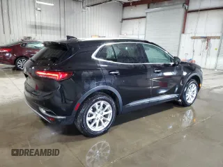 2021 Buick Envision Preferred with VIN LRBFZMR49MD086080, listed as a Copart auction lot 89330415 with 34,431 mi miles and Salvage Title. Bid and sale history available at carsss.com. Image 3.