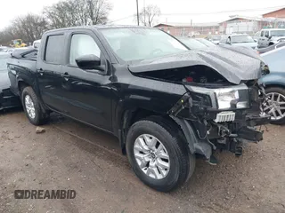 2022 Nissan Frontier SV with VIN 1N6ED1EJ2NN631650, listed as a IAAI auction lot 41562698 with 64,325 mi miles. Bid and sale history available at carsss.com. Image 1.
