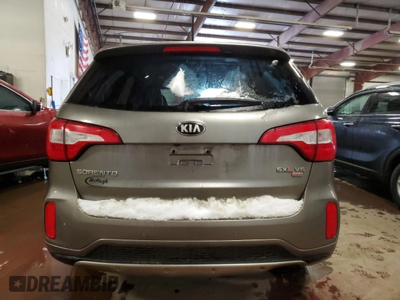 2014 Kia Sorento SX with VIN 5XYKWDA70EG454471, listed as a Copart auction lot 45301605 with 0 mi miles and Clean Title. Bid and sale history available at carsss.com. Image 6.