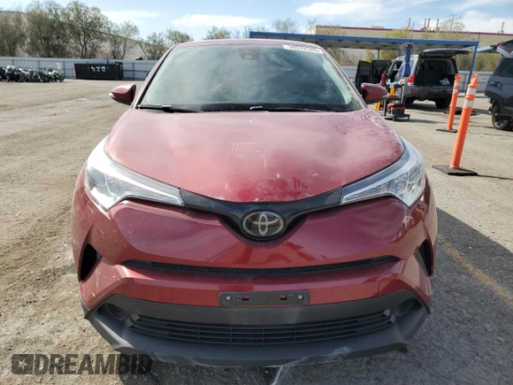 2019 Toyota C-HR XLE with VIN JTNKHMBX5K1048945, listed as a Copart auction lot 50242345 with 44,252 mi miles and Salvage Title. Bid and sale history available at DreamBid. Image 5.