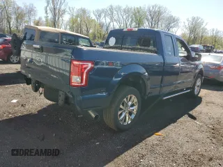2015 Ford F-150 XLT with VIN 1FTFX1EG3FFD10490, listed as a Copart auction lot 53274495 with 158,774 mi miles and Salvage Title. Bid and sale history available at carsss.com. Image 3.