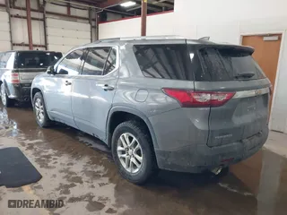 2018 Chevrolet Traverse LT Cloth with VIN 1GNERGKW9JJ148480, listed as a IAAI auction lot 41615478 with 113,157 mi miles. Bid and sale history available at carsss.com. Image 3.