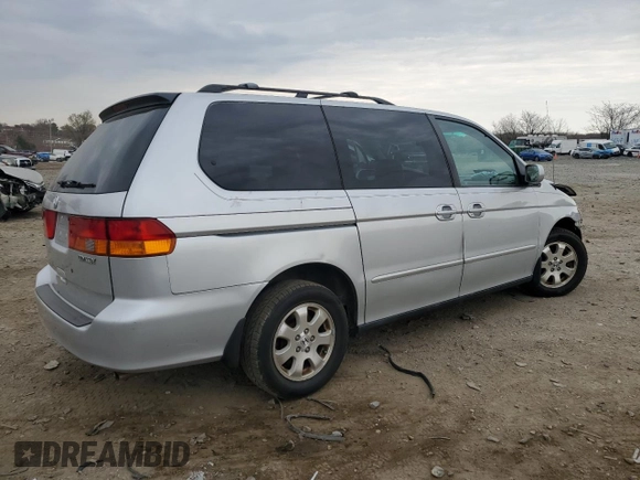 2004 Honda Odyssey EX-L with VIN 5FNRL18904B005231, listed as a Copart auction lot 50929815 with Not Provided miles and Salvage Title. Bid and sale history available at DreamBid. Image 3.