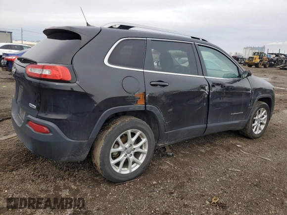 2014 Jeep Cherokee Latitude with VIN 1C4PJLCB9EW264820, listed as a Copart auction lot 49670685 with 224,915 mi miles and Salvage Title. Bid and sale history available at carsss.com. Image 3.