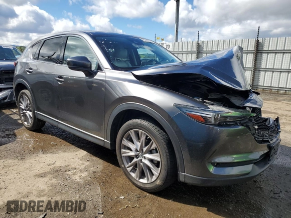 2020 Mazda CX-5 Grand Touring with VIN JM3KFBDM5L0737724, listed as a Copart auction lot 49209005 with 45,031 mi miles and Salvage Title. Bid and sale history available at carsss.com. Image 4.
