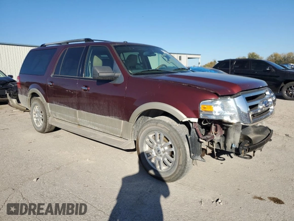 2009 Ford Expedition EL Eddie Bauer with VIN 1FMFK185X9EB03478, listed as a Copart auction lot 77695204 with 132,829 mi miles and Salvage Title. Bid and sale history available at carsss.com. Image 4.