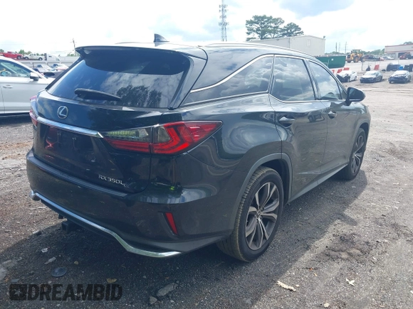 2018 Lexus RX 350L Premium z VIN JTJGZKCA2J2002663, wystawiony jako IAAI lot #42240476 z przebiegiem 159 429 mil mil oraz . Historia ofert i sprzedaży dostępna na DreamBid. Obrazek 4.