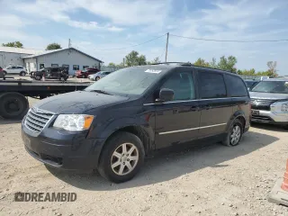 2010 Chrysler Town & Country Touring with VIN 2A4RR5DX4AR345325, listed as a Copart auction lot 47212185 with 162,402 mi miles and Non Repairable. Bid and sale history available at DreamBid. Image 1.