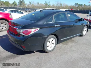 2015 Hyundai Sonata Hybrid Limited with VIN KMHEC4A44FA137270, listed as a IAAI auction lot 41825448 with 72,738 mi miles. Bid and sale history available at carsss.com. Image 4.
