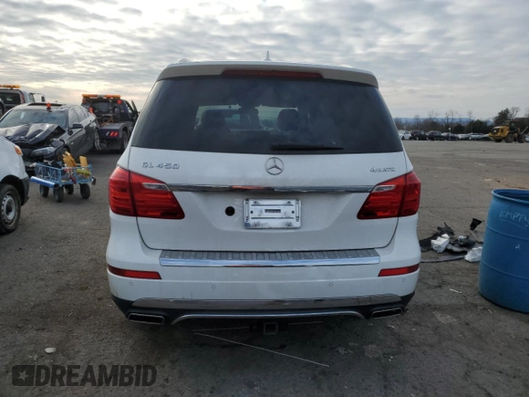 2015 Mercedes-Benz GL-Class GL 450 with VIN 4JGDF6EE5FA543947, listed as a Copart auction lot 72813852 with 121,977 mi miles. Bid and sale history available at carsss.com. Image 6.
