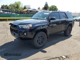2019 Toyota 4Runner SR5 with VIN JTEBU5JR3K5700930, listed as a Copart auction lot 61685775 with 67,194 mi miles and Salvage title. Bid and sale history available at DreamBid. Image 1.