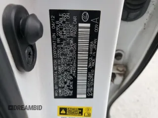2012 Lexus CT 200h with VIN JTHKD5BH6C2099265, listed as a Copart auction lot 57091615 with 164,532 mi miles and Salvage title. Bid and sale history available at DreamBid. Image 12.