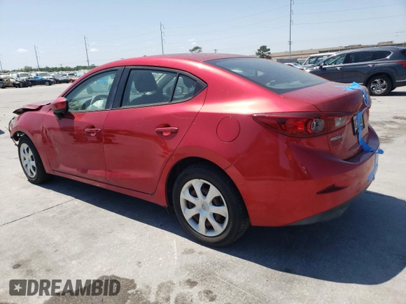 2017 Mazda 3 Sport with VIN 3MZBN1U71HM154925, listed as a Copart auction lot 53653295 with Not Provided miles and Salvage Title. Bid and sale history available at DreamBid. Image 2.