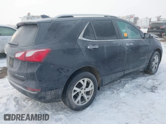 2021 Chevrolet Equinox Premier z VIN 3GNAXXEV2MS137119, wystawiony jako IAAI lot #41344057 z przebiegiem Nie podano mil oraz . Historia ofert i sprzedaży dostępna na DreamBid. Obrazek 4.