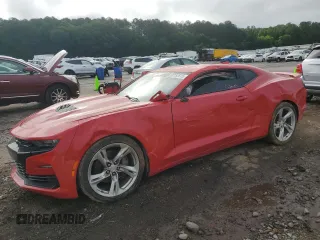 2019 Chevrolet Camaro 2SS z VIN 1G1FH1R79K0110808, wystawiony jako Copart lot #58152615 z przebiegiem 88 920 mil mil oraz Szkoda całkowita • Salvage title. Historia ofert i sprzedaży dostępna na DreamBid. Obrazek 1.