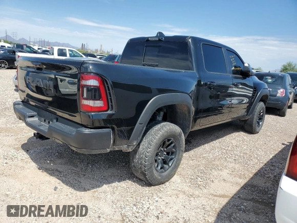 2022 Ram 1500 TRX with VIN 1C6SRFU95NN318630, listed as a Copart auction lot 66716134 with 19,889 mi miles and Salvage title. Bid and sale history available at DreamBid. Image 3.