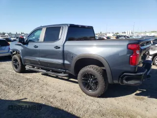 2021 Chevrolet Silverado 1500 LT Trail Boss with VIN 1GCPYFED9MZ440998, listed as a Copart auction lot 50098855 with 33,168 mi miles and Salvage Title. Bid and sale history available at DreamBid. Image 2.