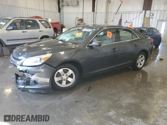 2015 Chevrolet Malibu LS with VIN 1G11B5SL5FF101018, listed as a Copart auction lot 45379585 with 121,856 mi miles and Salvage Title. Bid and sale history available at DreamBid. Image 1.