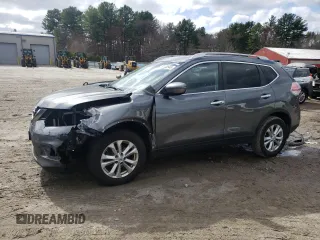 2016 Nissan Rogue SV z VIN KNMAT2MV5GP595880, wystawiony jako Copart lot #50165545 z przebiegiem 106 143 mil mil oraz Szkoda całkowita • Salvage title. Historia ofert i sprzedaży dostępna na DreamBid. Obrazek 1.