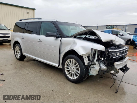 2014 Ford Flex SEL z VIN 2FMGK5C85EBD19046, wystawiony jako Copart lot #55405415 z przebiegiem 105 796 mil mil oraz Szkody całkowita. Historia ofert i sprzedaży dostępna na DreamBid. Obrazek 4.