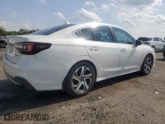 2020 Subaru Legacy Limited with VIN 4S3BWAN60L3013828, listed as a Copart auction lot 61400995 with 79,047 mi miles and Salvage title. Bid and sale history available at DreamBid. Image 3.