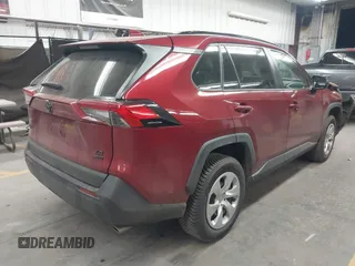 2021 Toyota RAV4 LE with VIN 2T3F1RFV2MW218151, listed as a IAAI auction lot 41861115 with 59,591 mi miles. Bid and sale history available at carsss.com. Image 4.