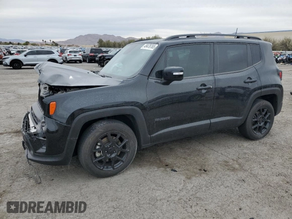 2020 Jeep Renegade Altitude with VIN ZACNJABBXLPL31137, listed as a Copart auction lot 49478765 with 37,693 mi miles and Salvage Title. Bid and sale history available at DreamBid. Image 1.