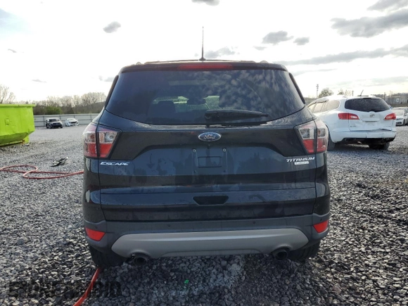 2017 Ford Escape Titanium with VIN 1FMCU0J92HUB12281, listed as a Copart auction lot 49615875 with 126,590 mi miles and Salvage Title. Bid and sale history available at carsss.com. Image 6.