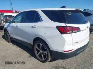 2022 Chevrolet Equinox LT with VIN 3GNAXKEV8NL163044, listed as a IAAI auction lot 41202331 with 19,389 mi miles and . Bid and sale history available at DreamBid. Image 3.