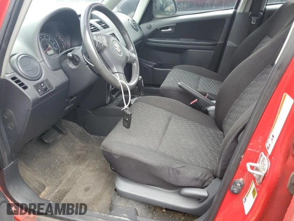2007 Suzuki SX4 Touring AWD with VIN JS2YB417275101933, listed as a Copart auction lot 46753825 with Not Provided miles and Clean Title. Bid and sale history available at carsss.com. Image 7.
