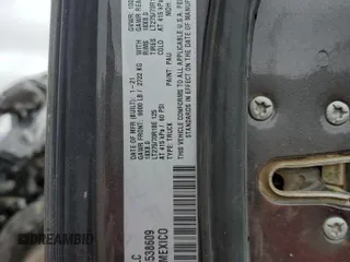 2021 Ram 2500 Tradesman with VIN 3C6UR5CL8MG538609, listed as a Copart auction lot 51596125 with 130,726 mi miles and Salvage title. Bid and sale history available at DreamBid. Image 13.