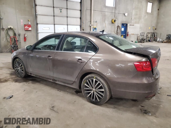 2012 Volkswagen Jetta Sedan SEL w/Sunroof with VIN 3VWLX7AJ1CM390307, listed as a Copart auction lot 47843665 with 155,305 mi miles and Salvage Title. Bid and sale history available at carsss.com. Image 2.