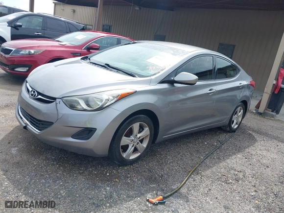 2011 Hyundai Elantra Ltd with VIN KMHDH4AE5BU159311, listed as a IAAI auction lot 41950609 with 170,909 mi miles. Bid and sale history available at carsss.com. Image 2.