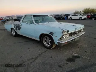 1966 Chevrolet El Camino z VIN 136806Z119763, wystawiony jako Copart lot #84920444 z przebiegiem 249 999 mil mil oraz Szkoda całkowita • Salvage title. Historia ofert i sprzedaży dostępna na DreamBid. Obrazek 11.