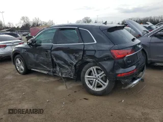 2024 Audi Q5 S line Premium Plus with VIN WA1E2AFY3R2129672, listed as a Copart auction lot 47786635 with Not provided miles and Salvage title. Bid and sale history available at DreamBid. Image 2.