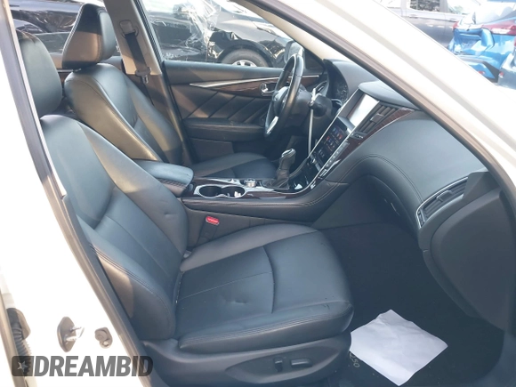 2018 Infiniti Q50 3.0t LUXE with VIN JN1EV7AP1JM366672, listed as a IAAI auction lot 41566540 with 86,390 mi miles. Bid and sale history available at carsss.com. Image 5.