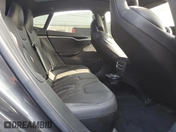 2017 Tesla Model S 100D z VIN 5YJSA1E27HF206144, wystawiony jako Copart lot #87453654 z przebiegiem Nie podano mil oraz Szkoda całkowita • Salvage title. Historia ofert i sprzedaży dostępna na DreamBid. Obrazek 11.