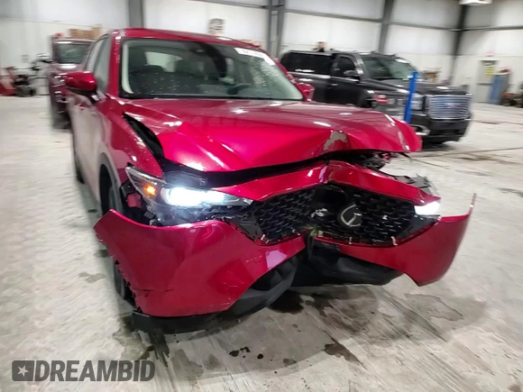 2023 Mazda CX-5 2.5 S with VIN JM3KFBAMXP0224818, listed as a Copart auction lot 85674064 with 4,408 mi miles and Salvage Title. Bid and sale history available at carsss.com. Image 11.