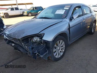 2013 Chrysler 200 Touring with VIN 1C3CCBBB3DN672274, listed as a IAAI auction lot 41870482 with 148,887 mi miles. Bid and sale history available at carsss.com. Image 6.